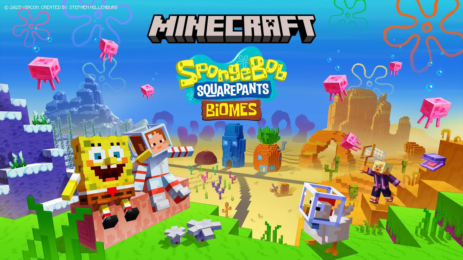 SpongeBob Biomes cover art
